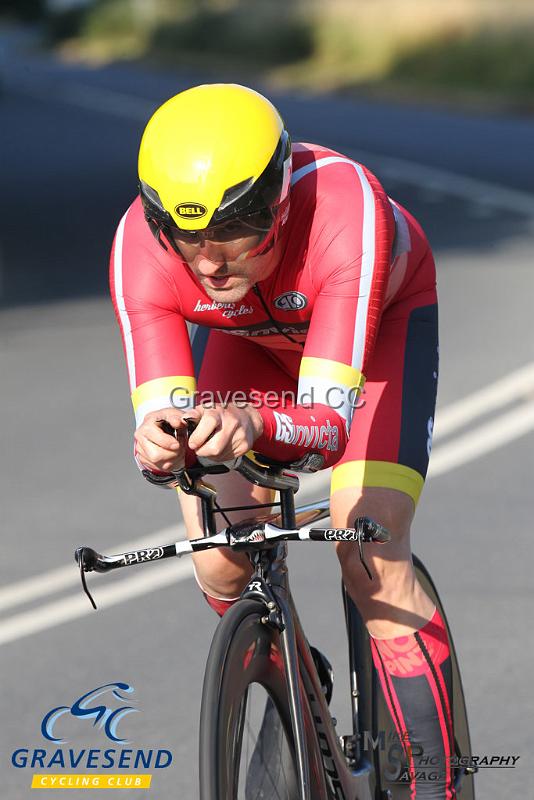 20180708-0171.jpg - Rider Tim Kingston from GS Invicta at  Ramsay Cup 25 Time Trial 08-July-2018, Course Q25/8, Challock, Kent
