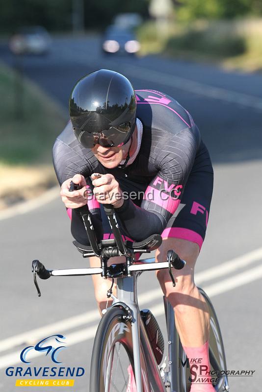 20180708-0184.jpg - Rider Stephen Wilkinson from Folkestone Velo Club at  Ramsay Cup 25 Time Trial 08-July-2018, Course Q25/8, Challock, Kent