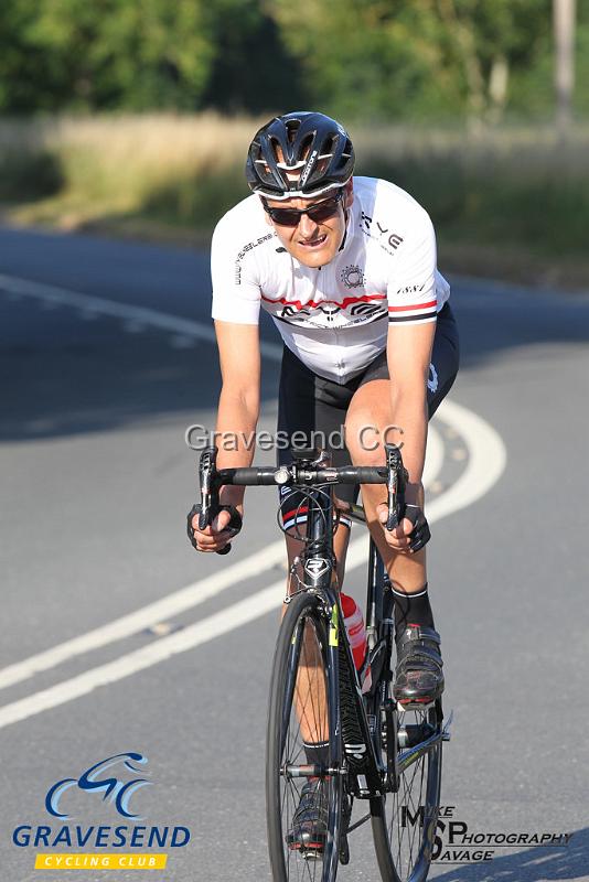 20180708-0196.jpg - Rider Mark  Amon  from Rye & District Wheelers CC at  Ramsay Cup 25 Time Trial 08-July-2018, Course Q25/8, Challock, Kent