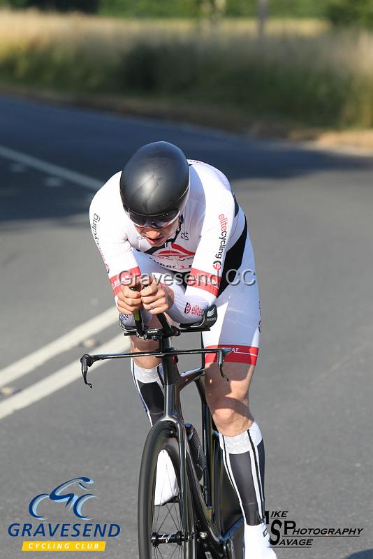 20180708-0210.jpg - Rider Chris Jones from Elite Cycling at  Ramsay Cup 25 Time Trial 08-July-2018, Course Q25/8, Challock, Kent