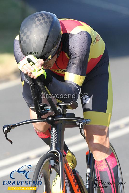 20180708-0270.jpg - Rider Adrian Hawkins from Thanet RC at  Ramsay Cup 25 Time Trial 08-July-2018, Course Q25/8, Challock, Kent