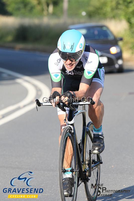 20180708-0280.jpg - Rider Marco Forgione from 34 Nomads CC at  Ramsay Cup 25 Time Trial 08-July-2018, Course Q25/8, Challock, Kent