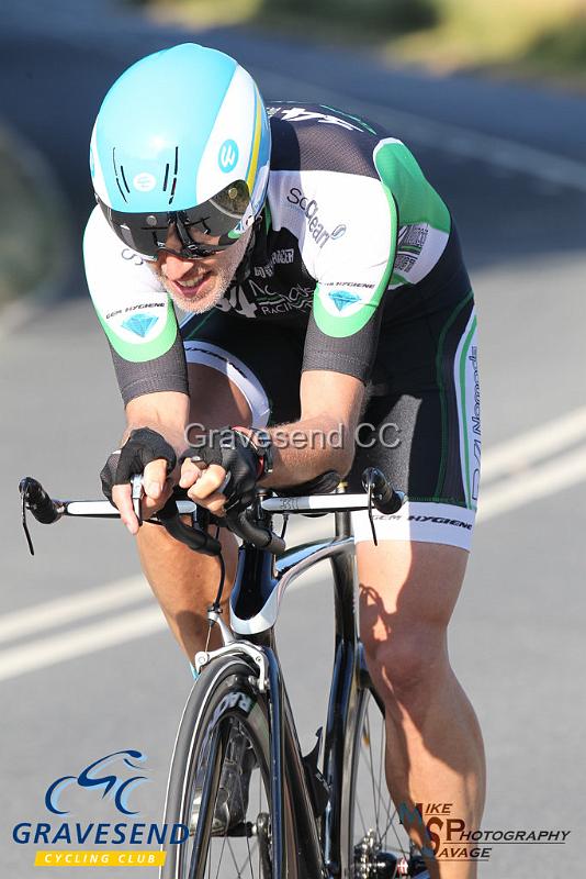 20180708-0284.jpg - Rider Marco Forgione from 34 Nomads CC at  Ramsay Cup 25 Time Trial 08-July-2018, Course Q25/8, Challock, Kent