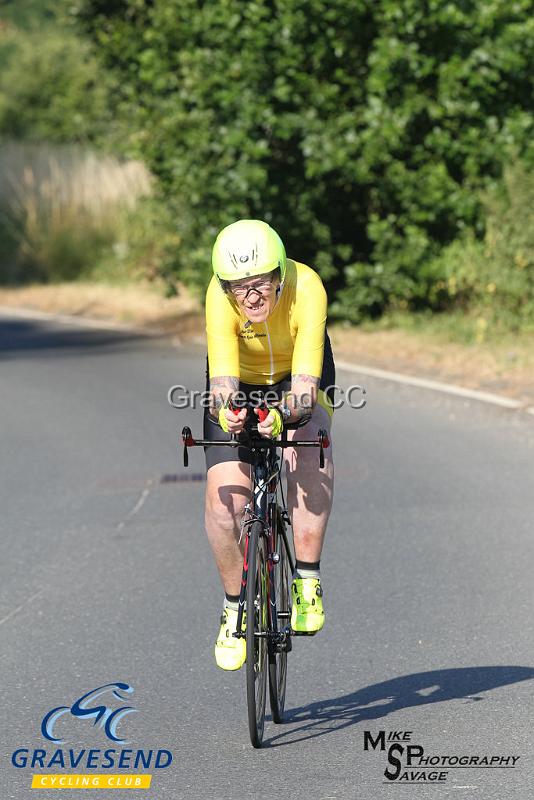 20180708-0363.jpg - Rider Roger  Wilson from Spin Wheels Team at  Ramsay Cup 25 Time Trial 08-July-2018, Course Q25/8, Challock, Kent