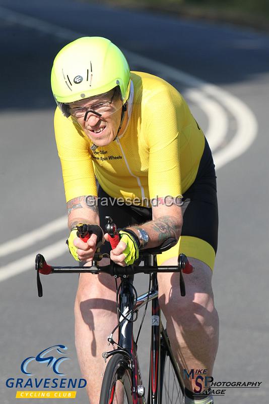 20180708-0368.jpg - Rider Roger  Wilson from Spin Wheels Team at  Ramsay Cup 25 Time Trial 08-July-2018, Course Q25/8, Challock, Kent
