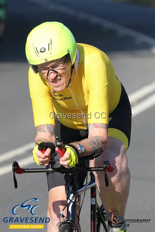 20180708-0369.jpg - Rider Roger  Wilson from Spin Wheels Team at  Ramsay Cup 25 Time Trial 08-July-2018, Course Q25/8, Challock, Kent