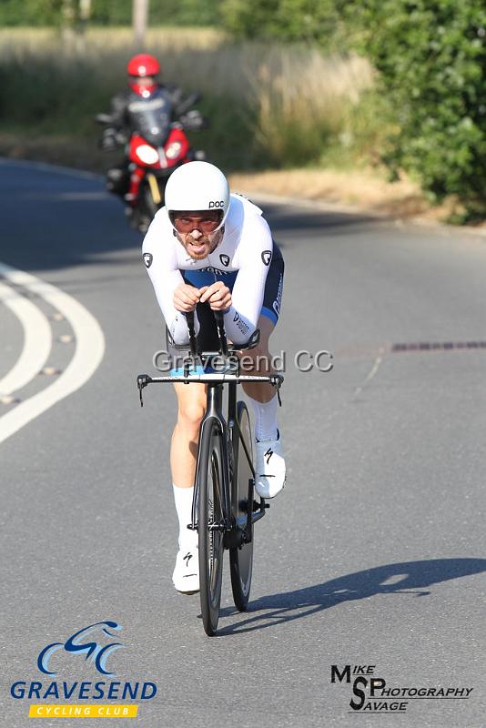 20180708-0382.jpg - Rider Mark Valios from Bigfoot CC at  Ramsay Cup 25 Time Trial 08-July-2018, Course Q25/8, Challock, Kent