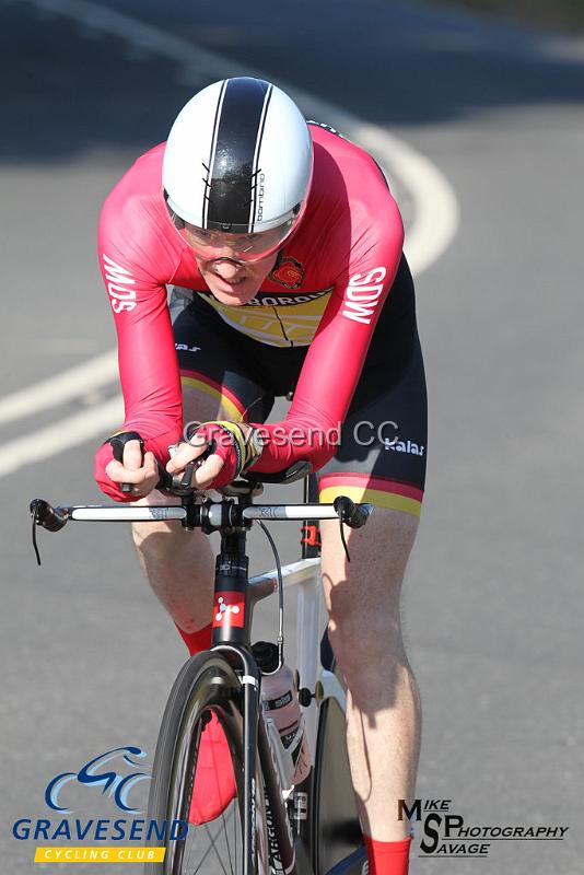 20180708-0399.jpg - Rider Doug Bentall from Southborough & Dist. Whs at  Ramsay Cup 25 Time Trial 08-July-2018, Course Q25/8, Challock, Kent