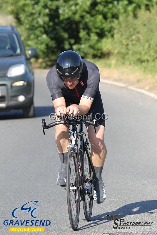 20180708-0471.jpg - Rider Costin Murray from Ashford Road CC at  Ramsay Cup 25 Time Trial 08-July-2018, Course Q25/8, Challock, Kent