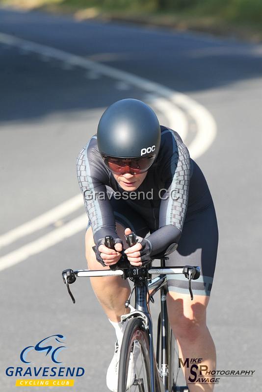 20180708-0490.jpg - Rider Rebecca Wilson from Rye & District Wheelers CC at  Ramsay Cup 25 Time Trial 08-July-2018, Course Q25/8, Challock, Kent
