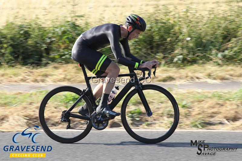 20180708-0525.jpg - Rider Neil Harrigan from Gravesend CC at  Ramsay Cup 25 Time Trial 08-July-2018, Course Q25/8, Challock, Kent