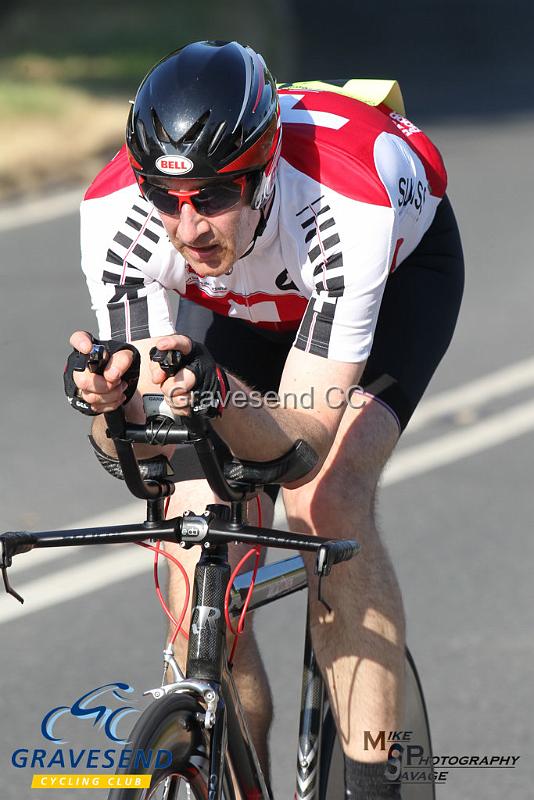 20180708-0547.jpg - Rider Antony Bee from Wigmore CC at  Ramsay Cup 25 Time Trial 08-July-2018, Course Q25/8, Challock, Kent