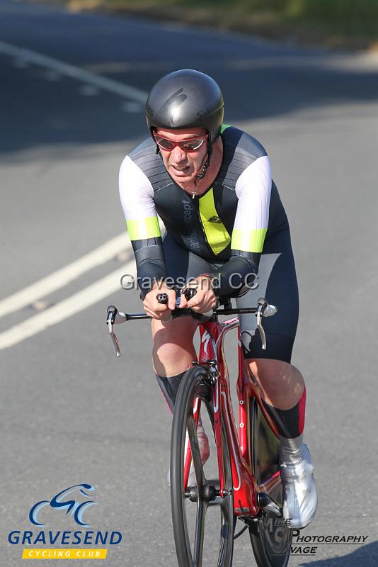 20180708-0590.jpg - Rider Antony Bee from Wigmore CC at  Ramsay Cup 25 Time Trial 08-July-2018, Course Q25/8, Challock, Kent