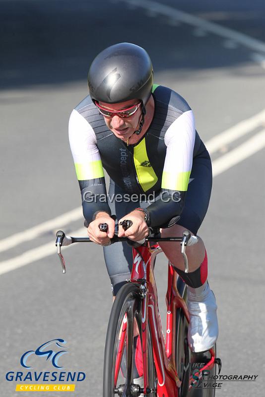 20180708-0592.jpg - Rider Antony Bee from Wigmore CC at  Ramsay Cup 25 Time Trial 08-July-2018, Course Q25/8, Challock, Kent