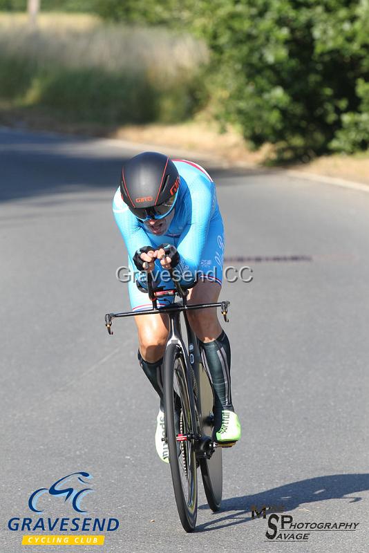 20180708-0657.jpg - Rider Andrew Meilak from VeloRefined.com Aerosmiths at  Ramsay Cup 25 Time Trial 08-July-2018, Course Q25/8, Challock, Kent