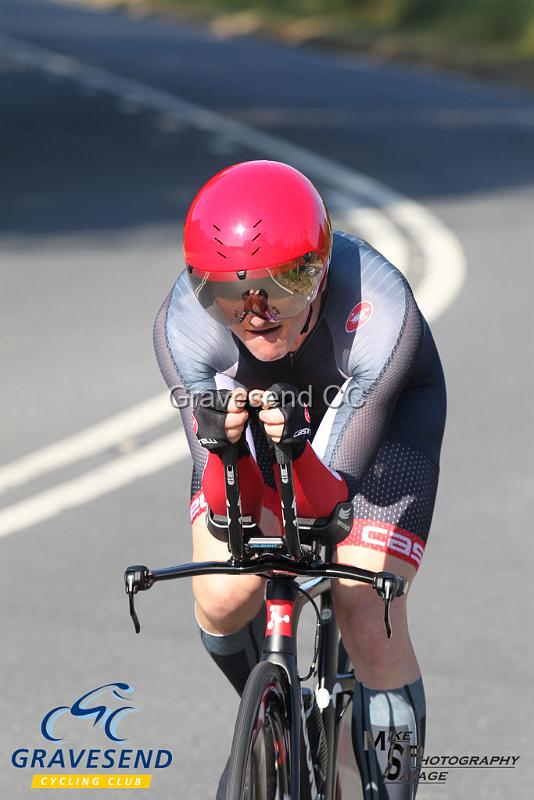 20180708-0675.jpg - Rider John Osborn from Folkestone Velo Club at  Ramsay Cup 25 Time Trial 08-July-2018, Course Q25/8, Challock, Kent