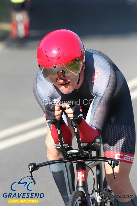 20180708-0677.jpg - Rider John Osborn from Folkestone Velo Club at  Ramsay Cup 25 Time Trial 08-July-2018, Course Q25/8, Challock, Kent