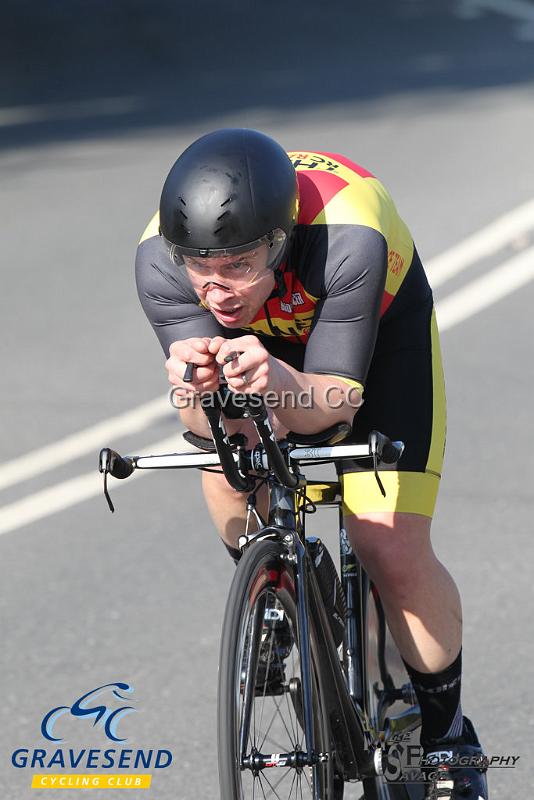 20180708-0686.jpg - Rider Matthew Hall from Thanet RC at  Ramsay Cup 25 Time Trial 08-July-2018, Course Q25/8, Challock, Kent