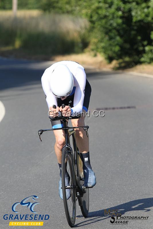 20180708-0714.jpg - Rider Paul Sewell from Bigfoot CC at  Ramsay Cup 25 Time Trial 08-July-2018, Course Q25/8, Challock, Kent
