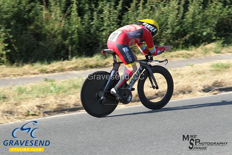 20180708-0745.jpg - Rider Tim Kingston from GS Invicta at  Ramsay Cup 25 Time Trial 08-July-2018, Course Q25/8, Challock, Kent