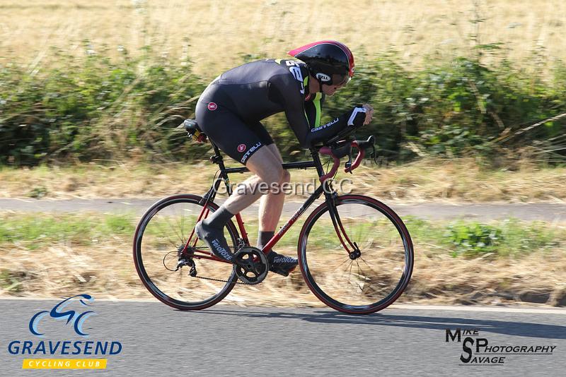 20180708-0752.jpg - Rider Ian Stephens from Southborough & Dist. Whs at  Ramsay Cup 25 Time Trial 08-July-2018, Course Q25/8, Challock, Kent
