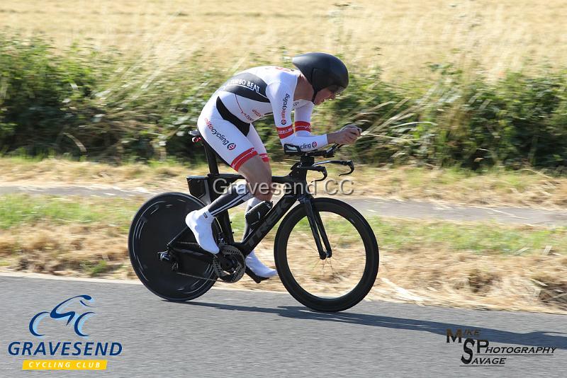20180708-0802.jpg - Rider Dean Chiddention from Abellio - SFA Racing Team at  Ramsay Cup 25 Time Trial 08-July-2018, Course Q25/8, Challock, Kent