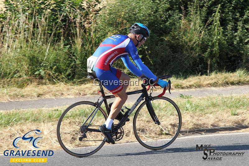 20180708-0818.jpg - Rider Ian Franklin from A5 Rangers CC at  Ramsay Cup 25 Time Trial 08-July-2018, Course Q25/8, Challock, Kent