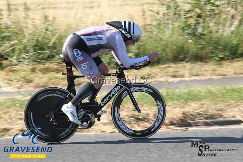 20180708-0877.jpg - Rider Dean Chiddention from Abellio - SFA Racing Team at  Ramsay Cup 25 Time Trial 08-July-2018, Course Q25/8, Challock, Kent