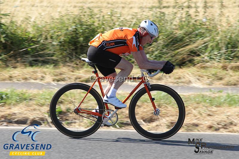20180708-0925.jpg - Rider Richard  Caxton from VC Elan at  Ramsay Cup 25 Time Trial 08-July-2018, Course Q25/8, Challock, Kent