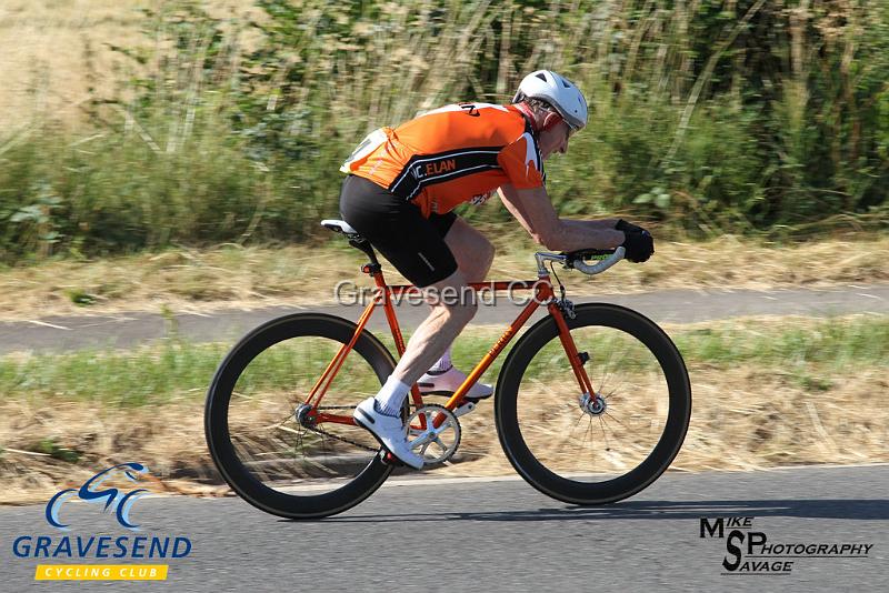 20180708-0927.jpg - Rider Richard  Caxton from VC Elan at  Ramsay Cup 25 Time Trial 08-July-2018, Course Q25/8, Challock, Kent