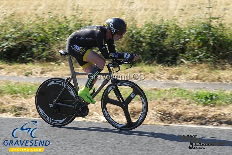 20180708-0949.jpg - Rider Robert Giles from PMR @ Toachim House at  Ramsay Cup 25 Time Trial 08-July-2018, Course Q25/8, Challock, Kent