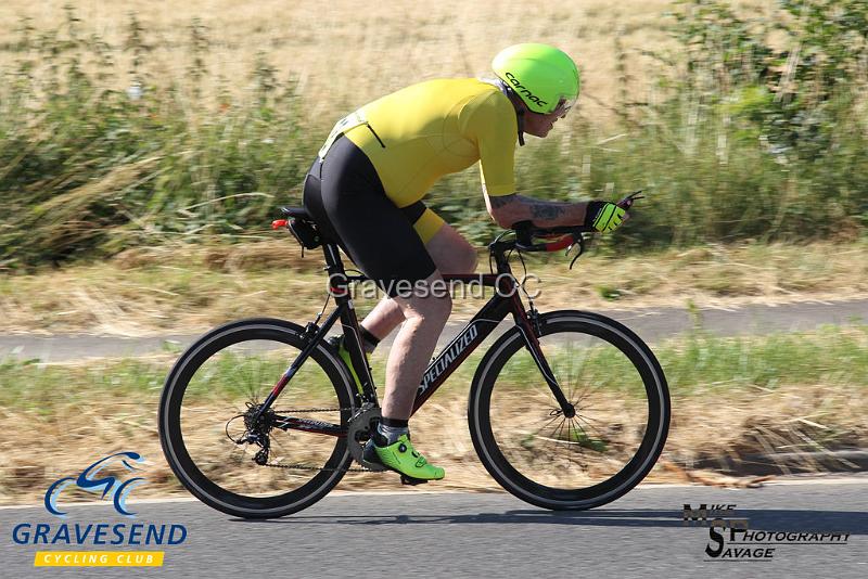 20180708-0990.jpg - Rider Roger  Wilson from Spin Wheels Team at  Ramsay Cup 25 Time Trial 08-July-2018, Course Q25/8, Challock, Kent