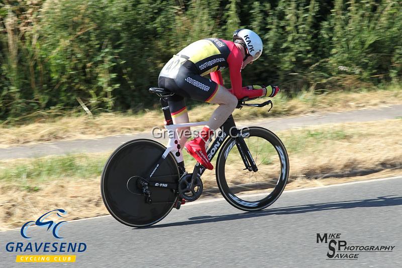20180708-1017.jpg - Rider Doug Bentall from Southborough & Dist. Whs at  Ramsay Cup 25 Time Trial 08-July-2018, Course Q25/8, Challock, Kent