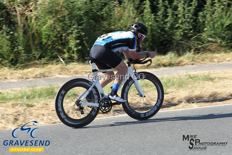 20180708-1021.jpg - Rider Reuben Evans from Bigfoot CC at  Ramsay Cup 25 Time Trial 08-July-2018, Course Q25/8, Challock, Kent
