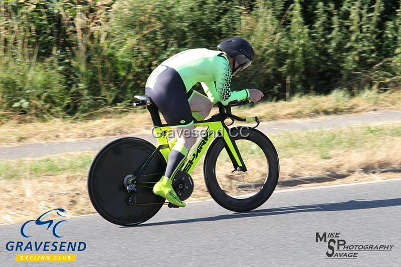 20180708-1031.jpg - Rider Lee Buckman from Ashford Whs at  Ramsay Cup 25 Time Trial 08-July-2018, Course Q25/8, Challock, Kent
