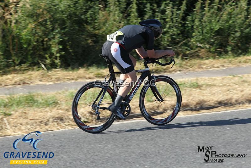 20180708-1085.jpg - Rider Costin Murray from Ashford Road CC at  Ramsay Cup 25 Time Trial 08-July-2018, Course Q25/8, Challock, Kent