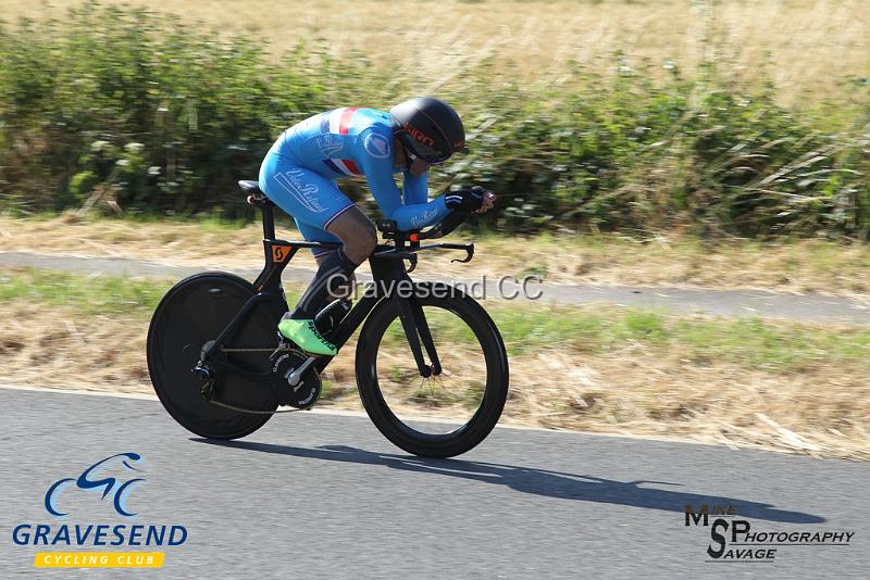 20180708-1105.jpg - Rider Andrew Meilak from VeloRefined.com Aerosmiths at  Ramsay Cup 25 Time Trial 08-July-2018, Course Q25/8, Challock, Kent