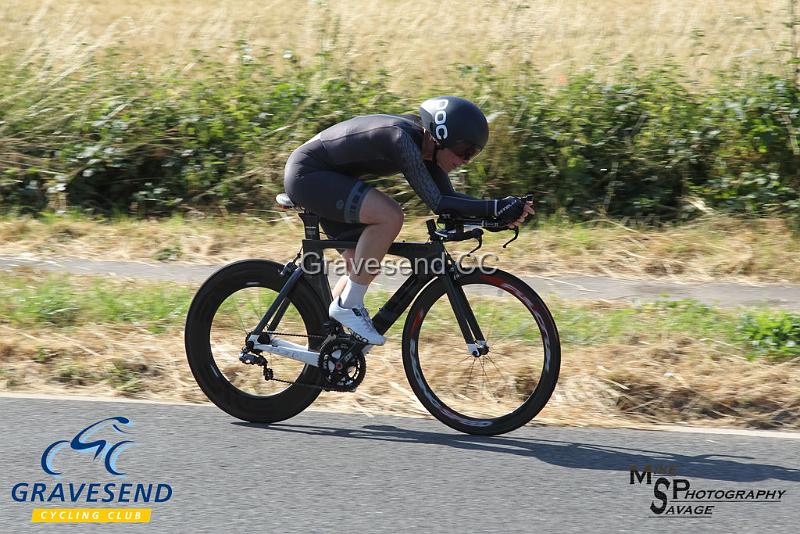 20180708-1131.jpg - Rider Rebecca Wilson from Rye & District Wheelers CC at  Ramsay Cup 25 Time Trial 08-July-2018, Course Q25/8, Challock, Kent