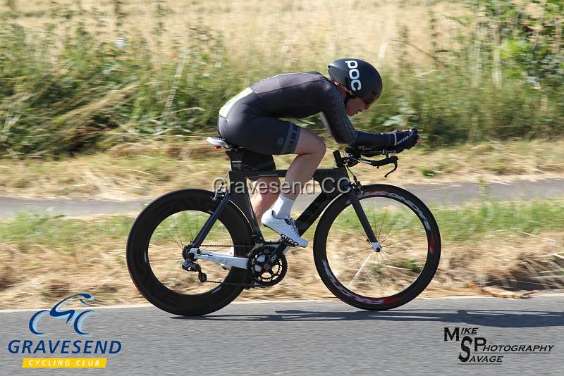 20180708-1135.jpg - Rider Rebecca Wilson from Rye & District Wheelers CC at  Ramsay Cup 25 Time Trial 08-July-2018, Course Q25/8, Challock, Kent