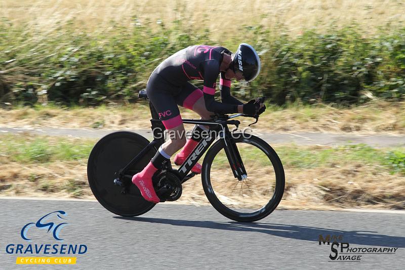 20180708-1147.jpg - Rider Danny Frost from Folkestone Velo Club at  Ramsay Cup 25 Time Trial 08-July-2018, Course Q25/8, Challock, Kent