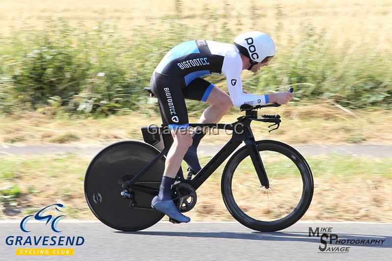 20180708-1161.jpg - Rider Paul Sewell from Bigfoot CC at  Ramsay Cup 25 Time Trial 08-July-2018, Course Q25/8, Challock, Kent