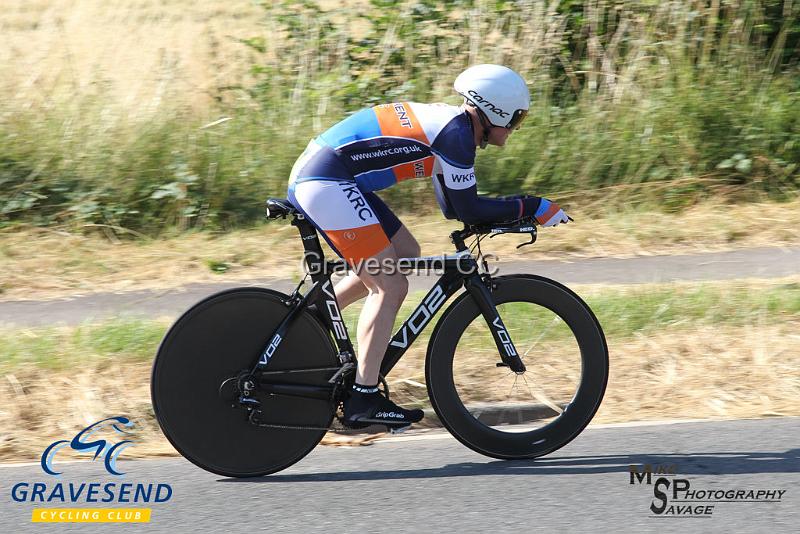 20180708-1178.jpg - Rider Colin Ashcroft from West Kent RC at  Ramsay Cup 25 Time Trial 08-July-2018, Course Q25/8, Challock, Kent