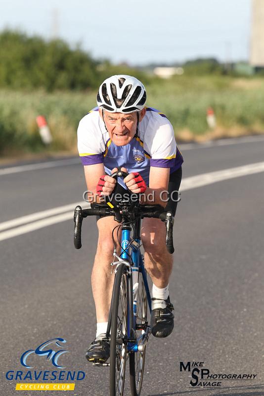 20180710-0021.jpg - San Fairy Ann Rider J Longbottom at GCC Evening 10 Time Trial 10-July-2018.  Isle of Grain, Kent.