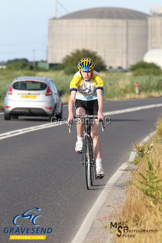 20180710-0030.jpg - GCC Rider Cameron Abbotts at GCC Evening 10 Time Trial 10-July-2018.  Isle of Grain, Kent.