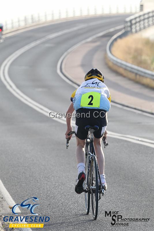 20180710-0039.jpg - GCC Rider Cameron Abbotts at GCC Evening 10 Time Trial 10-July-2018.  Isle of Grain, Kent.