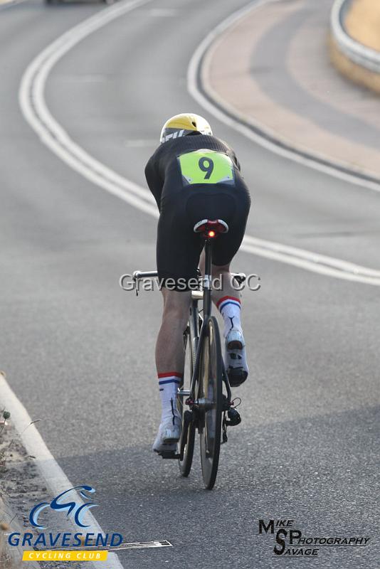 20180710-0109.jpg - Direct Power CT Rider David Churchill at GCC Evening 10 Time Trial 10-July-2018.  Isle of Grain, Kent.