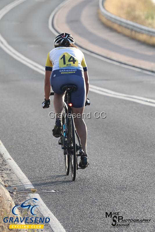 20180710-0186.jpg - GCC Rider Kate Savage at GCC Evening 10 Time Trial 10-July-2018.  Isle of Grain, Kent.