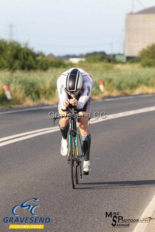 20180710-0211.jpg - Abellio SFA CC Rider Mark Baker at GCC Evening 10 Time Trial 10-July-2018.  Isle of Grain, Kent.