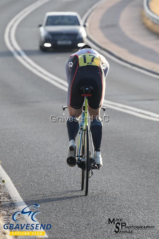 20180710-0218.jpg - Abellio SFA CC Rider Mark Baker at GCC Evening 10 Time Trial 10-July-2018.  Isle of Grain, Kent.
