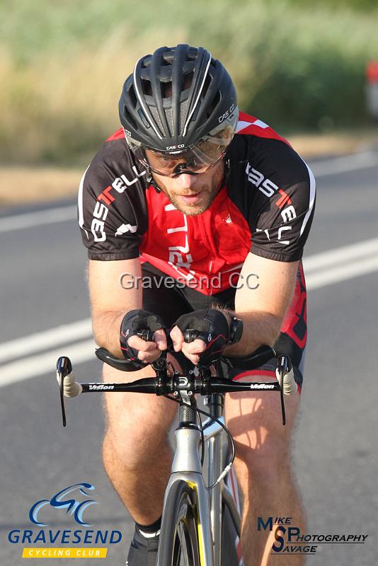 20180710-0228.jpg - Medway Tri Rider Tristan Hodges at GCC Evening 10 Time Trial 10-July-2018.  Isle of Grain, Kent.